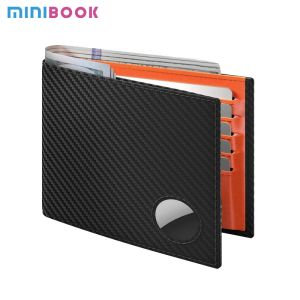 Short Wallet Genuine Leather RFID Blocking Bifold Real Leather Wallet Custom Men