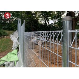Wholesale 2.4M Height BRC Mesh Fence Easily Assembled Metal Welded from china suppliers