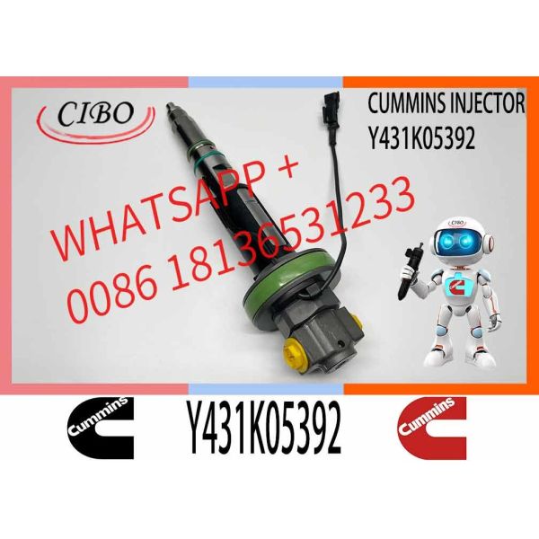 Heavy Truck Diesel Fuel Injector Y431K05392 2867147 2867148 F00BJ00001 For CUMMINS QSK19 QSK38 QSK50 QSK60 Diesel Engine