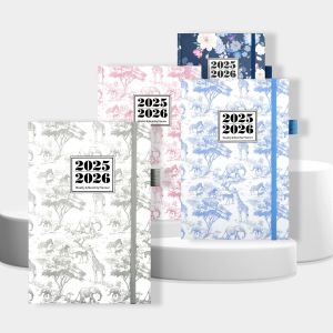 Academic Scenarios Personalized Notebook with Embossed Design Technique