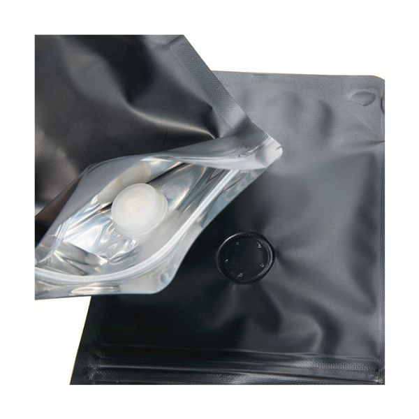 Recyclable Materials Durable Flat Bottom Coffee Bean Pouch Plastic Zipper Packaging Valve Coffee Bag