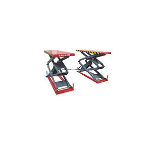 3Ton TLT630A Double Scissor Lift Launch x431 Scanner with Pneumatic Pressure 5kg