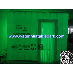 Shinning Shooting Inflatable Photo Booth Tent With LED Light