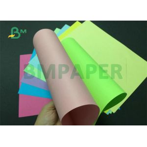 Green Pink 180Gram 210Gram Bristol Color Light Uncoated Paper For Printing