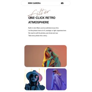 Y6000 Mini Camera Student Children'S Digital Camera 1080P HD Campus Portable