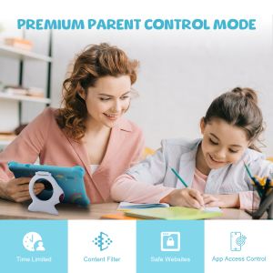 C Idea Android 12 Smart Kidspad 7 Inch Kids Tablet Age 3-7 With Dual Camera CM88