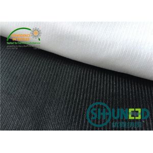 Tricot Knit Stretch Fusible Interlining Fabrics J5763 With Various Handfeeling