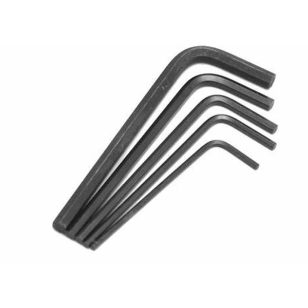 Quality 6mm 8mm  Flat Head Hex Allen Key Spanner Galvanized Steel B7 B7M Black Oxide L Type DIN911 for sale