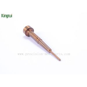 Straight Ejector Pins And Sleeves Brass Custom Processing KR008