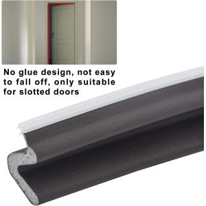 Non Flammable Low Compression Self Adhesive V Shape Weather Stripping