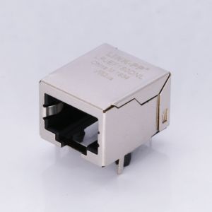 43202-8916 RJ45 Single Port 1x1 8P8C THT Shield No LEDs LPJEF180DNL ISO 9001