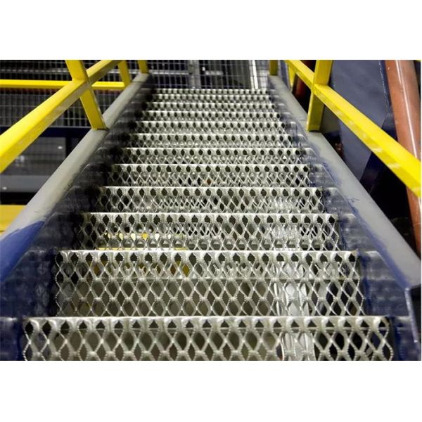 Crocodile Mouth Type 2.5mm Ss Perforated Sheet Metal Galvanized Anti Skid For