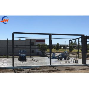 Sliding Door Prefabricated Steel Structure Warehouse for Mini Construction in