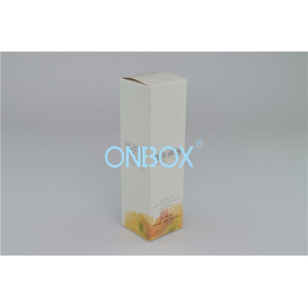 Embossing Pattern Foldable Printing Paper Boxes With White Cardboard Insert