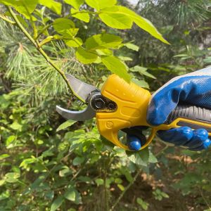 16.8V Brushless Electric Pruning Shears Garden Tool Cordless Scissors For Fruit