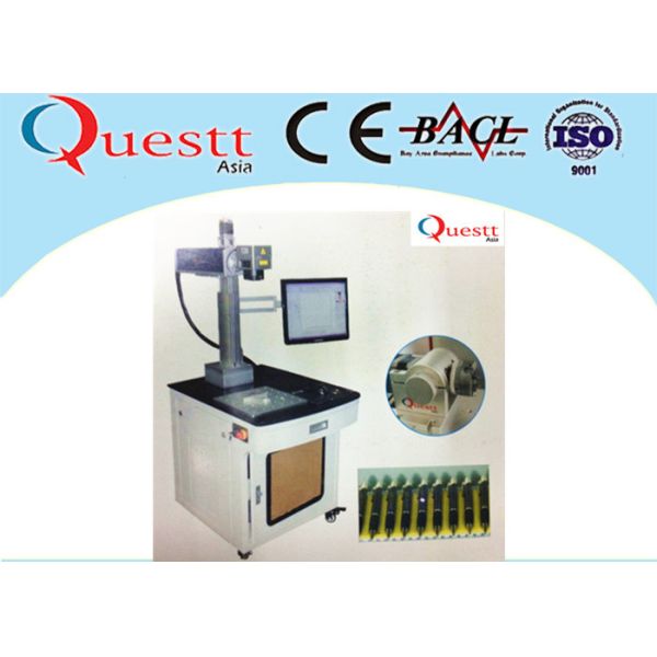 30W Fiber Laser Marking Machine PC Computer Control For Metal Silver Bangle