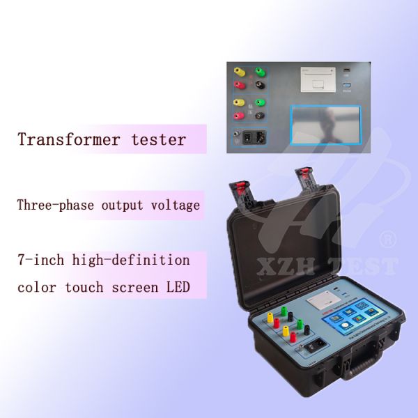 Automatic Three Phase Transformer Turns Ratio Tester for Transformer Troubleshoo