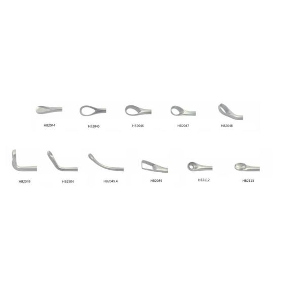 ENT Instruments Sinus Curette Nasal Cutting Curette with Customized Request Accepted