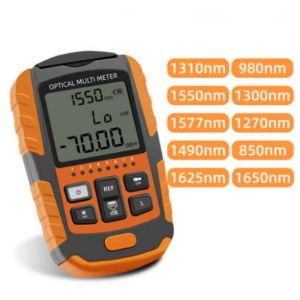 Mini Optical Power Meter for Wavelength 800-1700nm and Operating Temperature -10