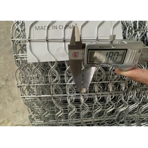 1.8mm Thickness Galvanized Reinforced Wire Mesh For Chemical Processing Pipeline