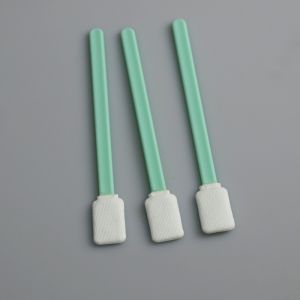 125mm Knitted Rectangle TOC Analysis Polyester Sampling Validation Swab