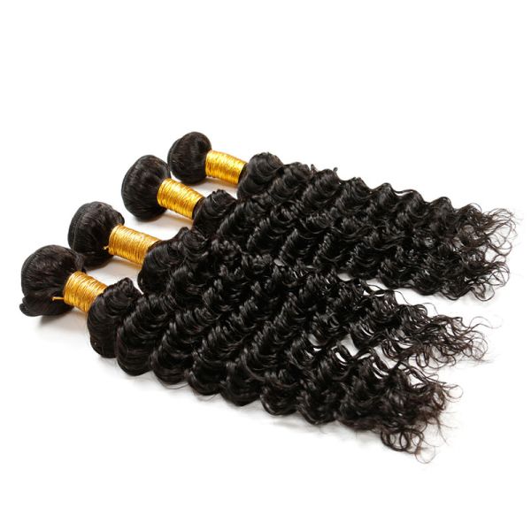 Healthy 100 Unprocessed Virgin Brazilian Hair Deep Wave Customized Color