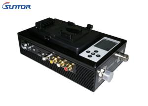 LCD  Man - Pack Cofdm Video Transmitter System , Can Through Wall