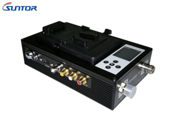 Quality LCD  Man - Pack Cofdm Video Transmitter System , Can Through Wall for sale