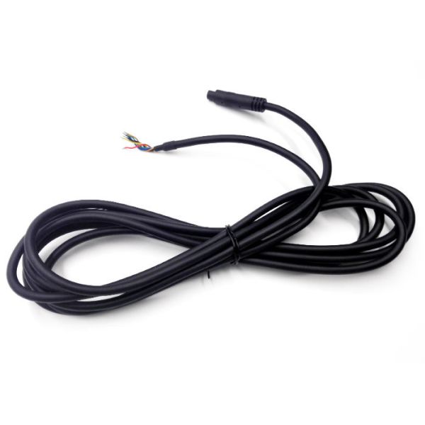 4 Pin Slim Mini Din Cable Backup Camera Extension Cable For School Bus