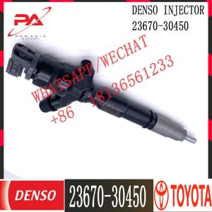Diesel Injector 23670-30450 For Toyota Hilux 2KD-FTV Euro 295900-0280 295900