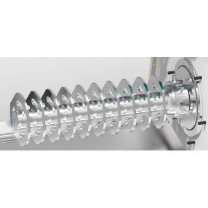 50L/60L Dynamic Discharge Horizontal Disc Mill Machine In Wet Grinding