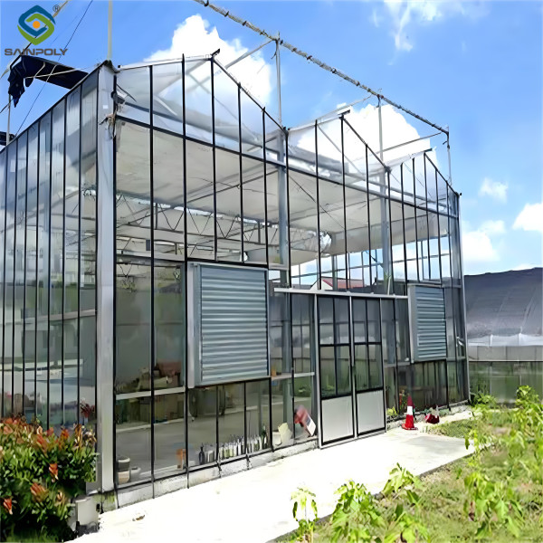 New Products Ultraviolet-Proof Farming Venlo stype greenhouse with hydroponics