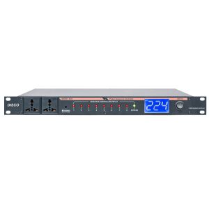 8 Channel Audio Power Supply Sequencer Controller with Universal Socket