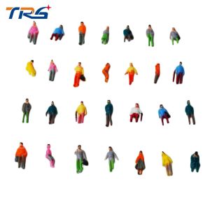 1:150 ABS plastic scale model painted figures 8mm for model building materials