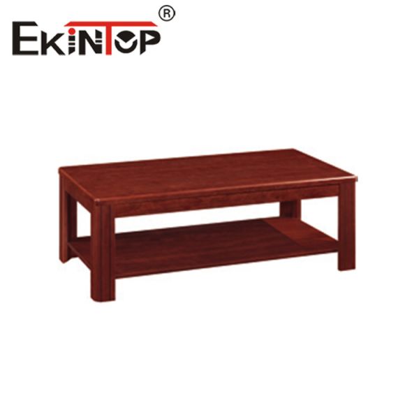 Chinese Small Tea Table Reception Tea Table Sofa Matching Solid Wood Veneer Tea