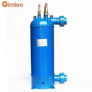 Titanium Coils PVC Shell Water To Water Heat Exchanger For Energy Swimming Pool