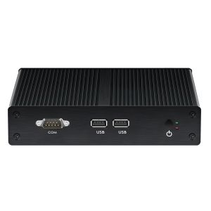 China Fanless Industrial Mini PC With Intel Celeron J4125 Processor DDR3 And Dual COM on sale