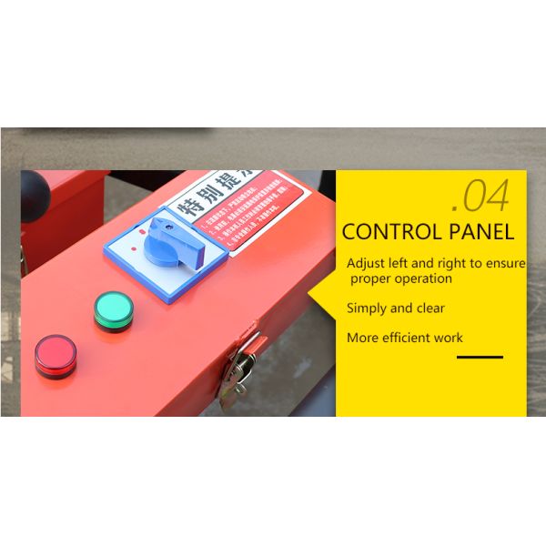 Bottom Hand Buffing Machine High Operating Efficiency for Ground Concrete Particle