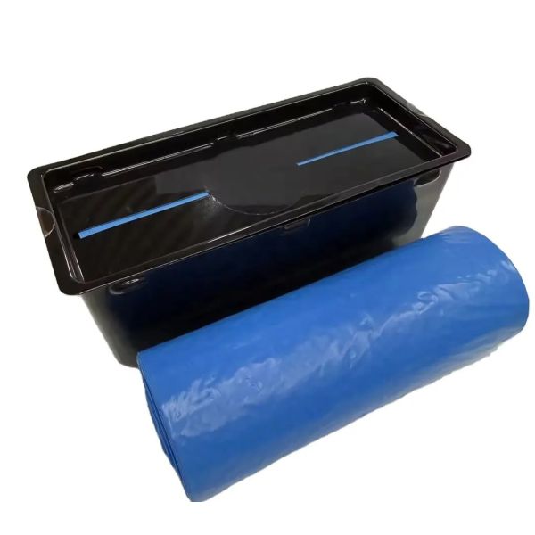 Quality Baby Disposable Nappy Bin Refills Rolls of Bags for Litter Geni Easy Diaper Pail Diaper GENIEE Easy Roll Refill for Essence Pail for sale