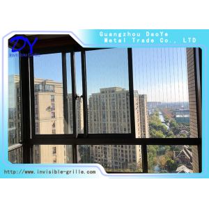 Anti Corrosion Invisible Balcony Safety Grille For Child Safety