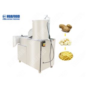 Fruit Washing Cutting 300kg/h Commercial Vegetable Slicer Machine