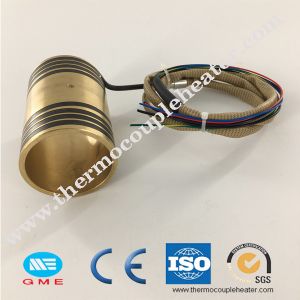 Hot - Runner Brass Pipe Heater Nozzle Heater Pressed With Coil Heater For