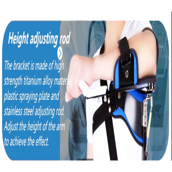 Shoulder Abductor Fixed Support With Medical Grade Fabric And High Strength Titanium Alloy Material