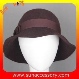 Wholesale 6090343 Sun Accessory customized winner fashion 100% wool felt clothe hats, women hats and caps wholesaling from china suppliers