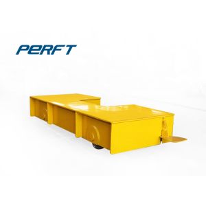 Manual Towable Steerable Cross Bay Material Transfer Cart Industrial Tugger