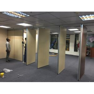 Sound Proof MDF Board Movable Partition Walls Exhibition Hall / Ballroom