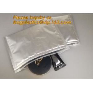 Custom Bubble Zip lockk Packaging Bag Slider Padded Bag,Anti Shock Plastic PE
