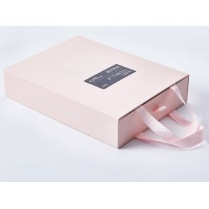 Silk Scarf Luxury Sliding Drawer Box CMYK Custom Size Accepted