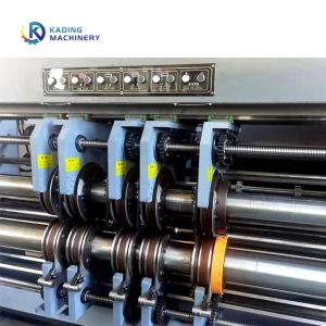 PLC Control Corrugated Box Printing Machine For Taco Box Making