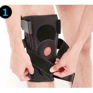 Climbing Outdoor Protective Knee Support Strap Strong Wear Fine Mesh Wrapping